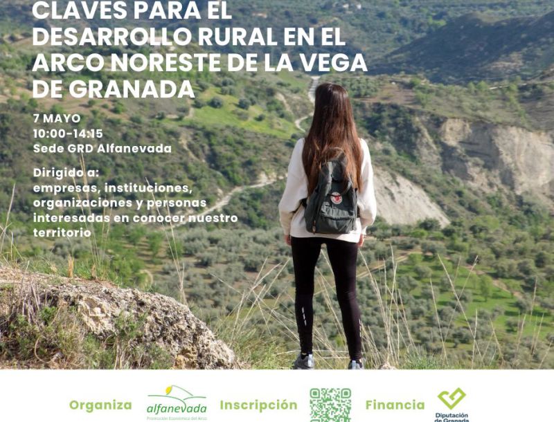 El desarrollo rural tiene una cita el próximo 7 de mayo en el Arco Noreste de la Vega de Granada