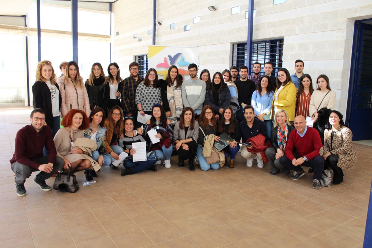 El Condado de Huelva reúne en una jornada sobre empleabilidad a los jóvenes beneficiarios del Plan Hebe del Condado