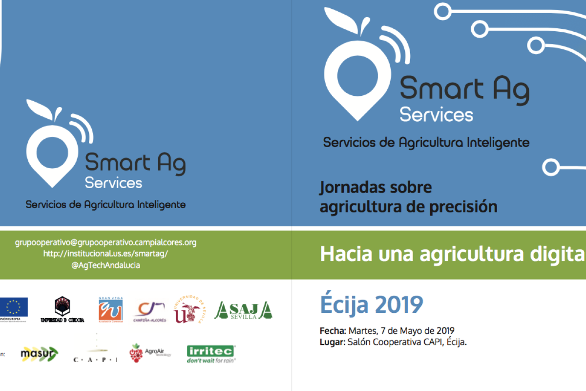 Jornadas informativas en Écija, Lora del Río y Carmona del Grupo Operativo “Smart AG Services”
