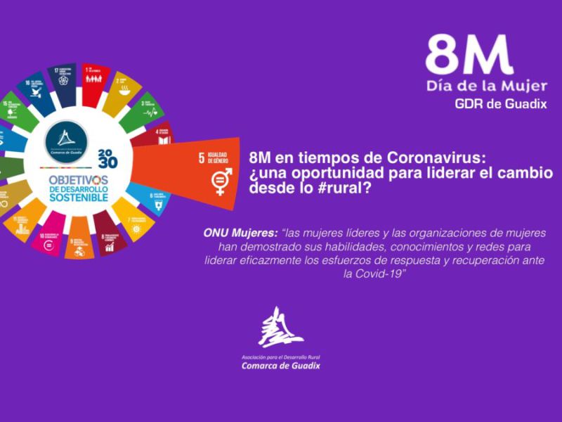 Día Internacional de las Mujeres 2021. El 8M en tiempos de coronavirus: ¿una oportunidad para liderar el cambio desde lo rural?