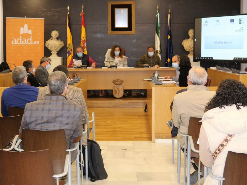 El GDR Aljarafe Doñana aprueba 431.000€ en ayudas a empresas y proyectos municipales