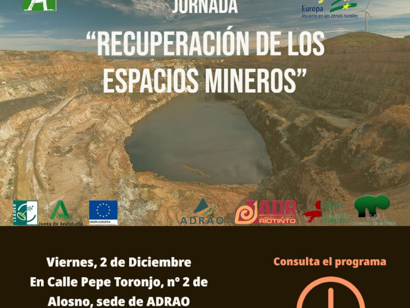 Andévalo Occidental, Cuenca Minera de Riotinto, Valle del Alto Guadiato y Corredor de la Plata presentan el proyecto de cooperación “Geodiversidad de los espacios mineros”