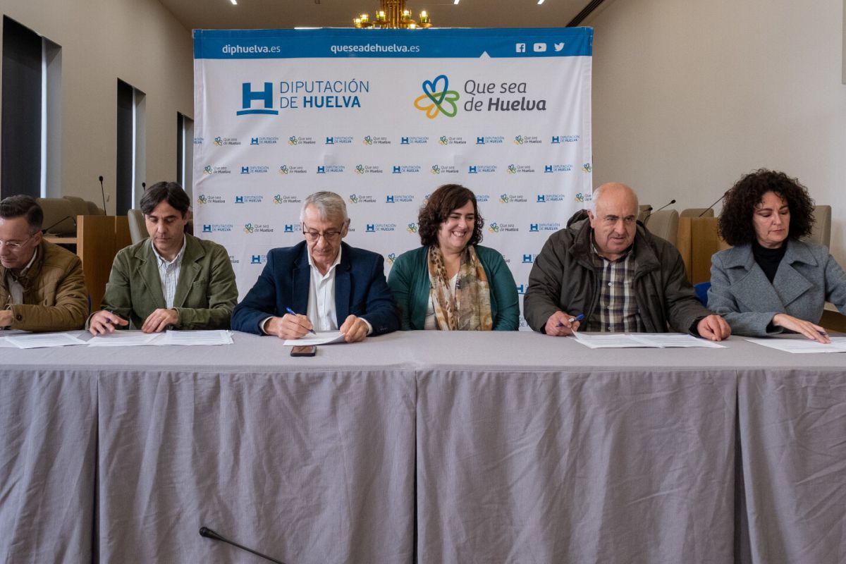 Los 5 Grupos de Desarrollo Rural y Diputación de Huelva impulsan una nueva convocatoria del Plan Hebe