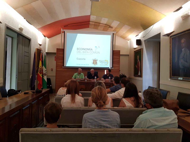 El GDR Sierra de Cazorla participa en una jornada divulgativa sobre Economía del Bien Común