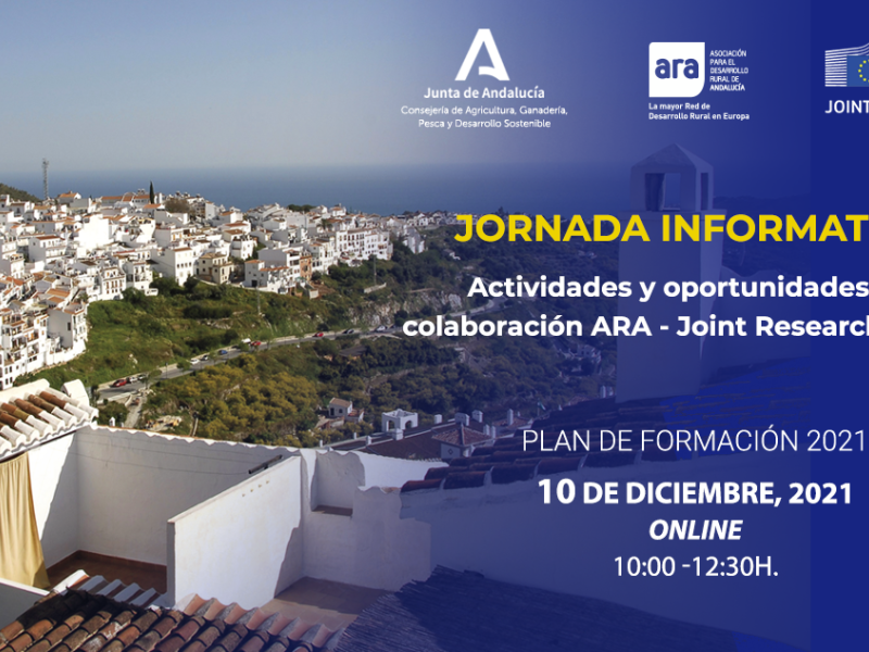 Jornada informativa online: “Actividades y oportunidades de colaboración ARA – Joint Research Centre”