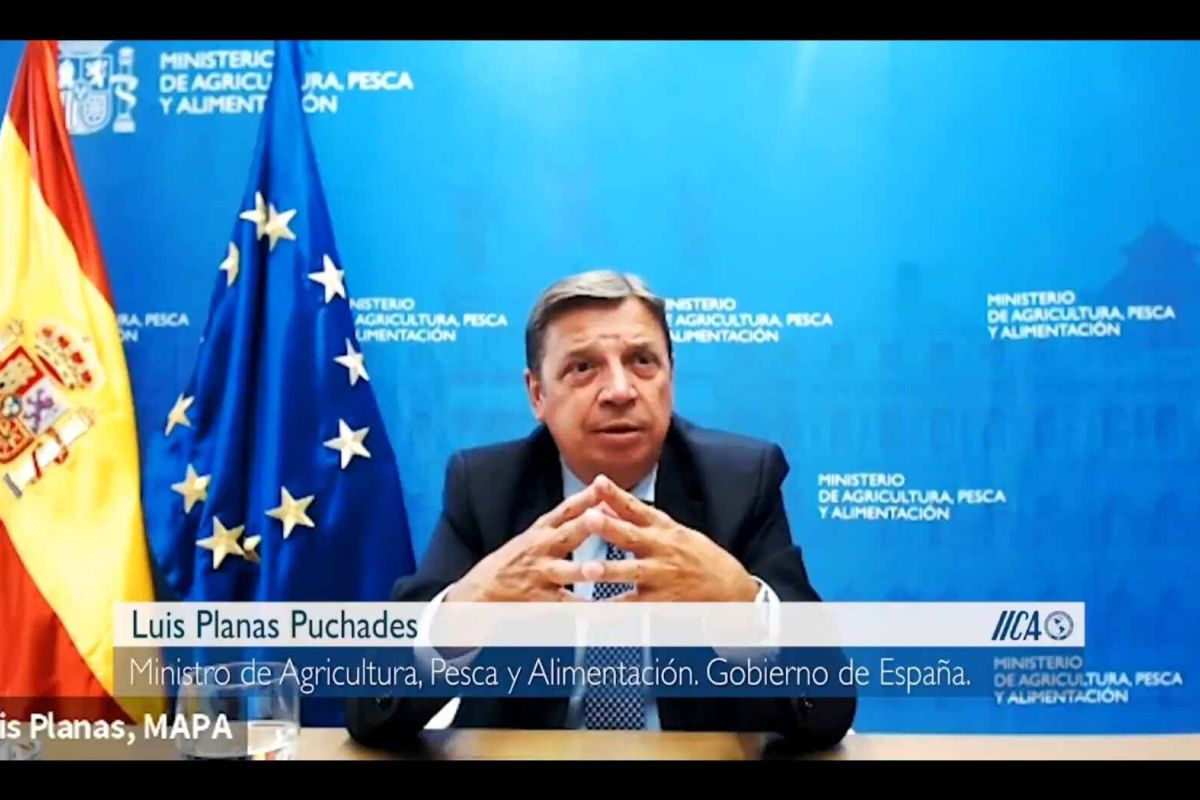 Luis Planas subraya la oportunidad del Pacto Verde para transformar los sistemas productivos en la Unión Europea