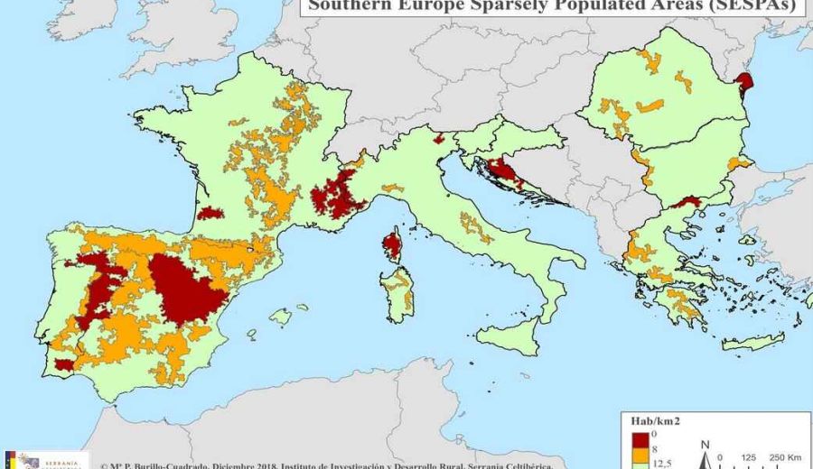 Nace la mayor red de investigación y desarrollo para las zonas escasamente pobladas del sur de Europa (REDN-SESPA)