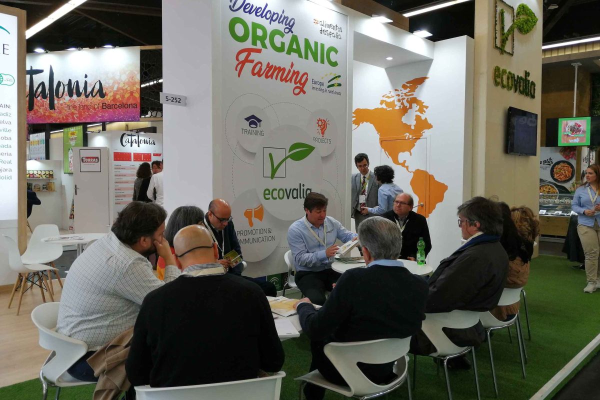 Ecovalia confirma el liderazgo de la producción ecológica española en Biofach