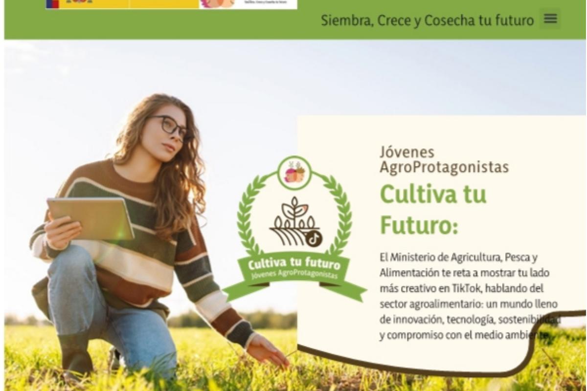 Agricultura lanza los concursos AgroCrea y AgroProtagonistas para acercar las profesiones agroalimentarias a los más jóvenes