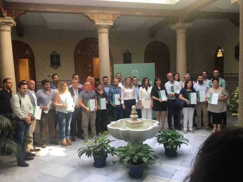 El GDR Campiña Norte de Jaén entrega las resoluciones de ayudas a proyectos LEADER en la comarca