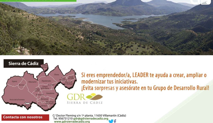 El GDR Sierra de Cádiz apoya nuevos proyectos LEADER en la comarca