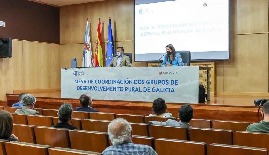 La Xunta pone en valor el trabajo de los 24 Grupos de Desarrollo Rural de Galicia en la creación de la Mesa de Coordinación