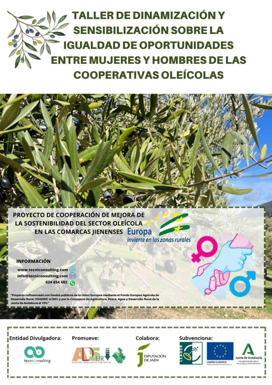 Talleres de formación para impulsar la participación de mujeres y jóvenes en los consejos rectores de las cooperativas de la Sierra Sur de Jaén