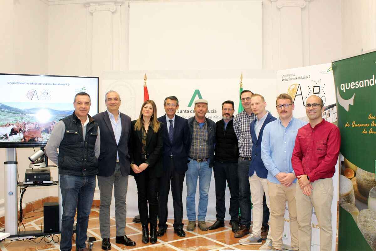 El Valle del Guadalhorce presenta el Grupo Operativo  Aristeo que mejorará la gestión de las queserías artesanas