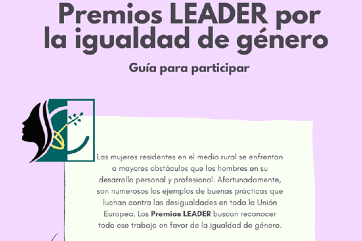 Convocatoria a nivel europeo de los Premios LEADER por la igualdad de género