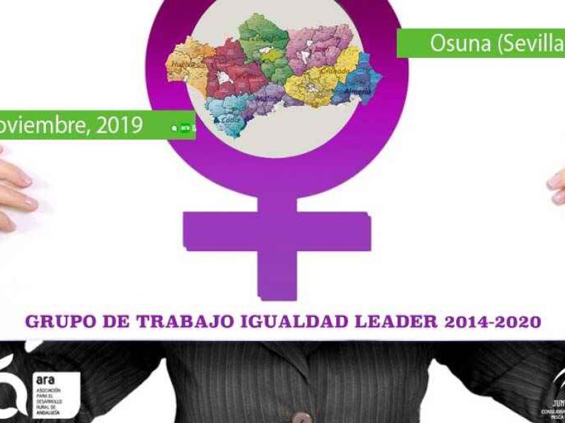 ARA organiza mañana una nueva sesión del Grupo de Trabajo de Igualdad de Género 2014-2020