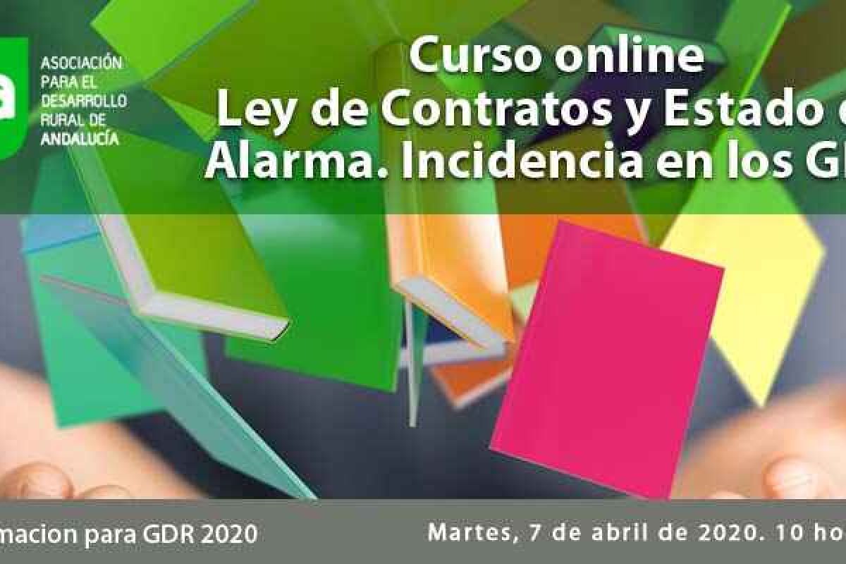 Curso Online Ley de Contratos y Estado de Alarma. Incidencia en los GDR