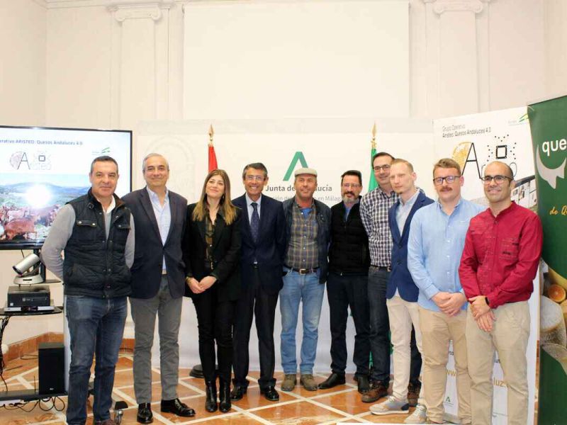 El Valle del Guadalhorce presenta el Grupo Operativo  Aristeo que mejorará la gestión de las queserías artesanas