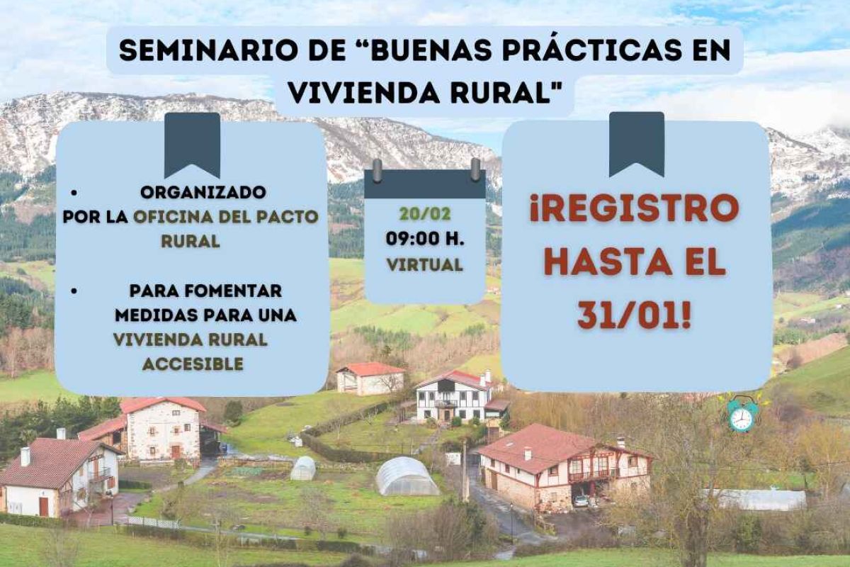 Seminario de “Buenas prácticas en vivienda rural”