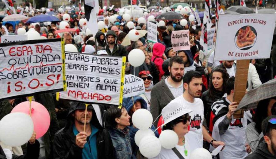 La España Vaciada parará cinco minutos el próximo 4 de octubre para reclamar medidas contra la despoblación