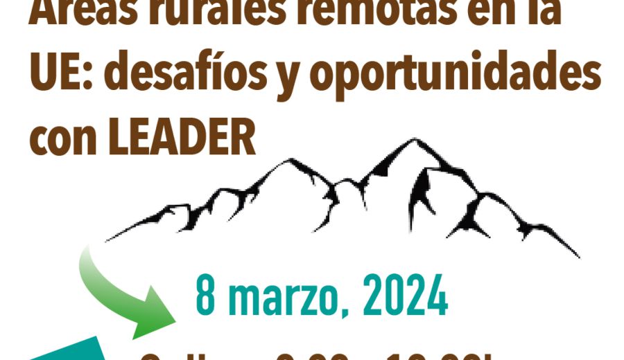 Oportunidades y desafíos de las áreas rurales remotas con LEADER, primer seminario web de Andalucía Rural