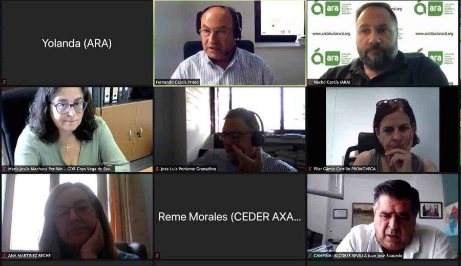 Reunión técnica de coordinación de ARA con los Grupos de Desarrollo Rural