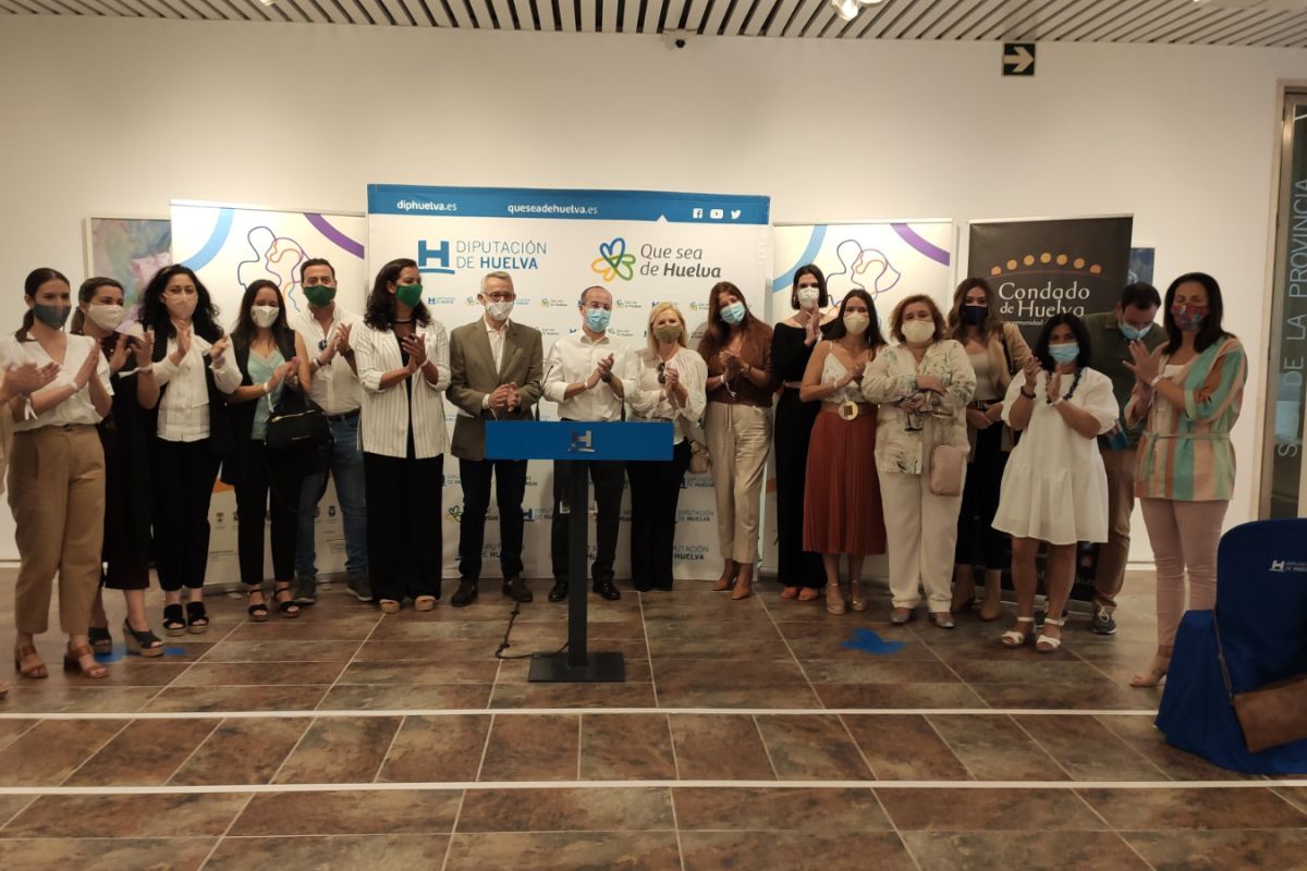 Diez municipios del Condado de Huelva se unen contra la violencia de género hasta el 8 de marzo de 2021