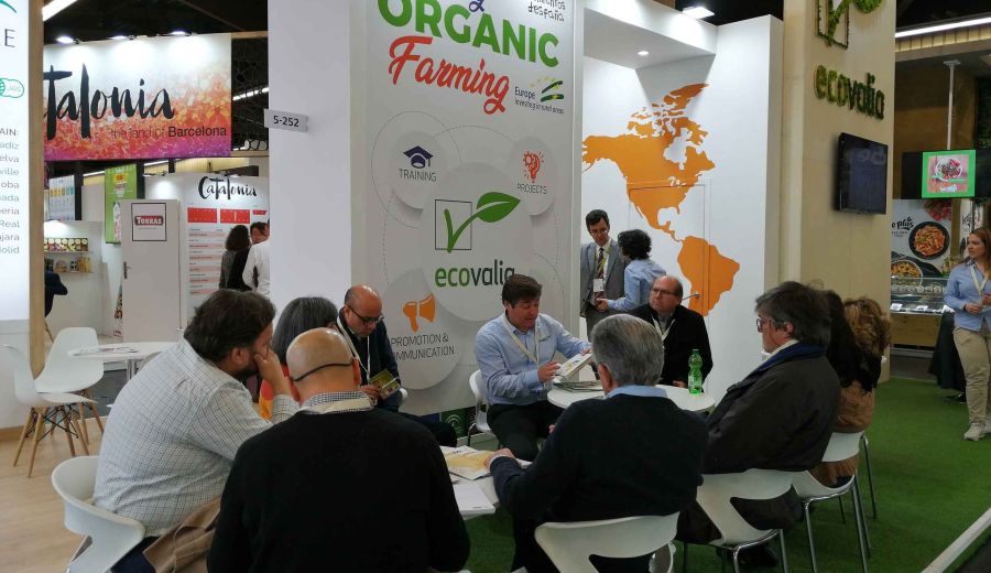 Ecovalia confirma el liderazgo de la producción ecológica española en Biofach