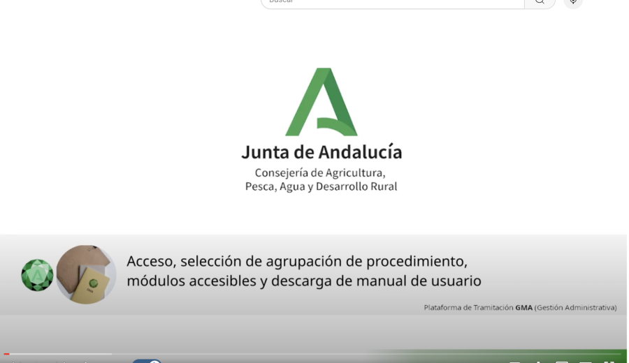 Agricultura publica una serie de tutoriales de la plataforma GMA (Gestión Administrativa)