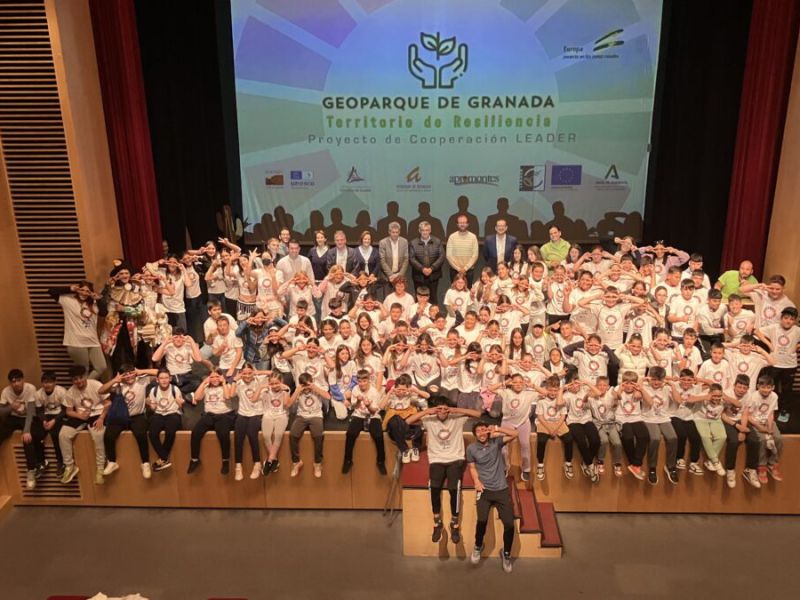 Los escolares de Guadix se comprometen a trabajar por un Geoparque sostenible