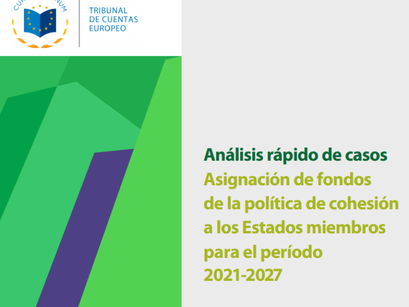 Los auditores de la UE han analizado la asignación del presupuesto de la política de cohesión europea para el período posterior a 2020