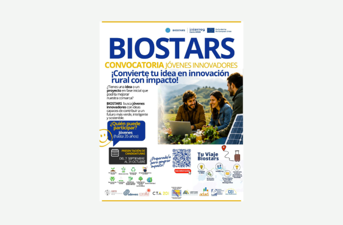 Aljarafe-Doñana abre la convocatoria BIOSTARS para impulsar el talento joven del Aljarafe-Doñana