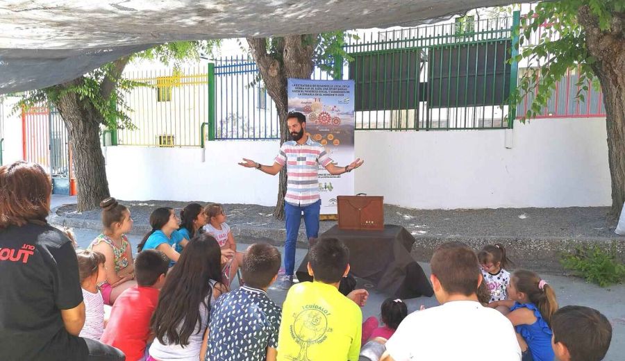 El GDR Sierra Sur de Jaén fomenta la lectura entre los escolares de las aldeas de la comarca