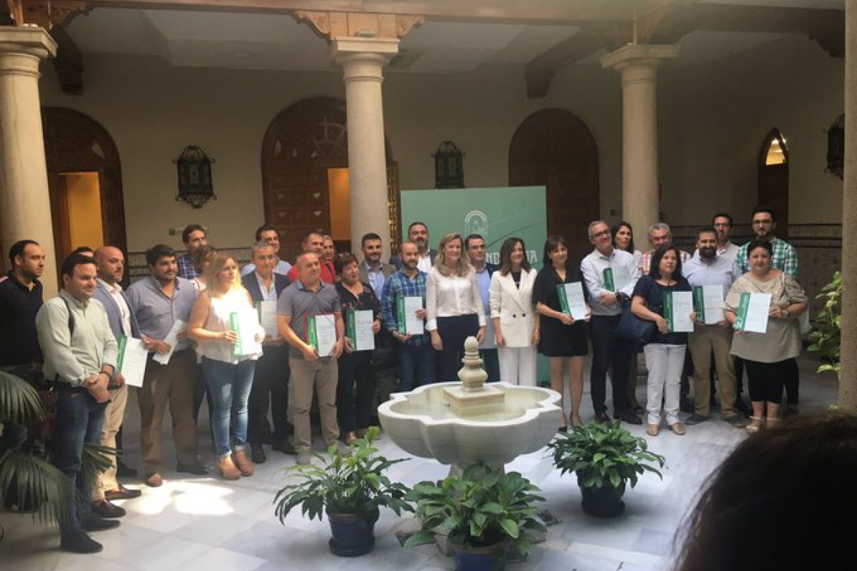 El GDR Campiña Norte de Jaén entrega las resoluciones de ayudas a proyectos LEADER en la comarca
