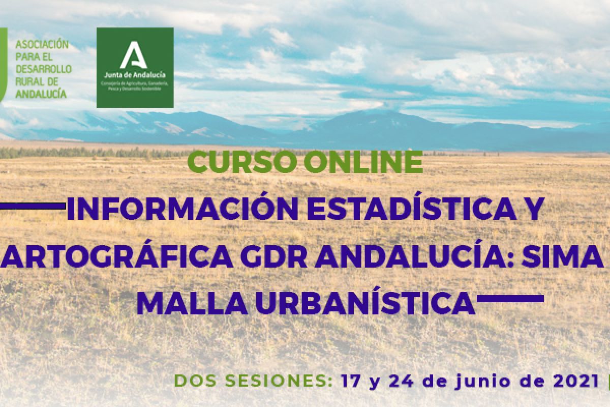 ARA organiza el curso “Información Estadística y Cartográfica para los GDR de Andalucía: SIMA y Malla Urbanística”