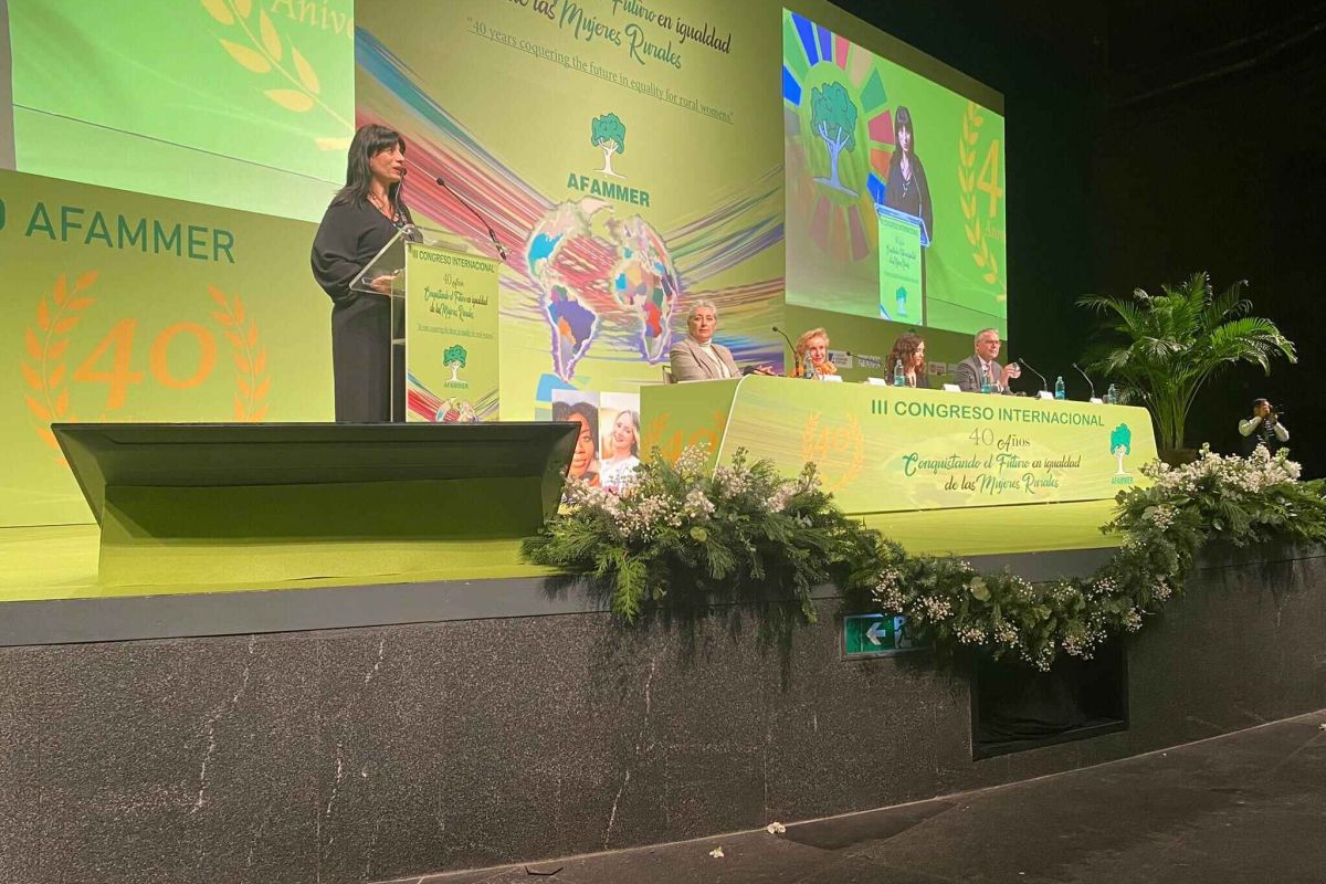 Isabel Bombal resalta el papel esencial de las mujeres en el desarrollo de un modelo de agricultura familiar y profesional