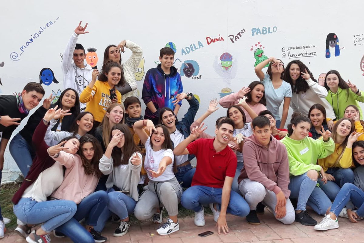 Jóvenes mediadores y mediadoras de 15 centros educativos del Valle del Guadalhorce se forman en valores, participación y crecimiento personal