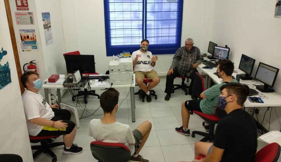 Jóvenes  de los Guadalinfo de Sorbas, Pulpí y Uleila (Almería) representarán a Andalucía en la final nacional del concurso CanSat