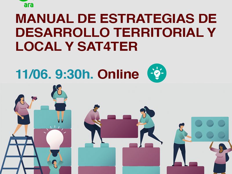 ARA organiza el seminario online “Manual de Estrategias de Desarrollo Territorial y Local y la herramienta de autoevaluación SAT4TER”