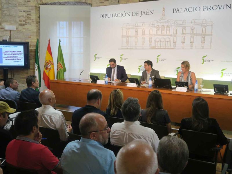 Diputación de Jaén y  la Fundación Estrategias presentan un libro con los indicadores para medir la consecución de los Objetivos de Desarrollo Sostenible a nivel provincial