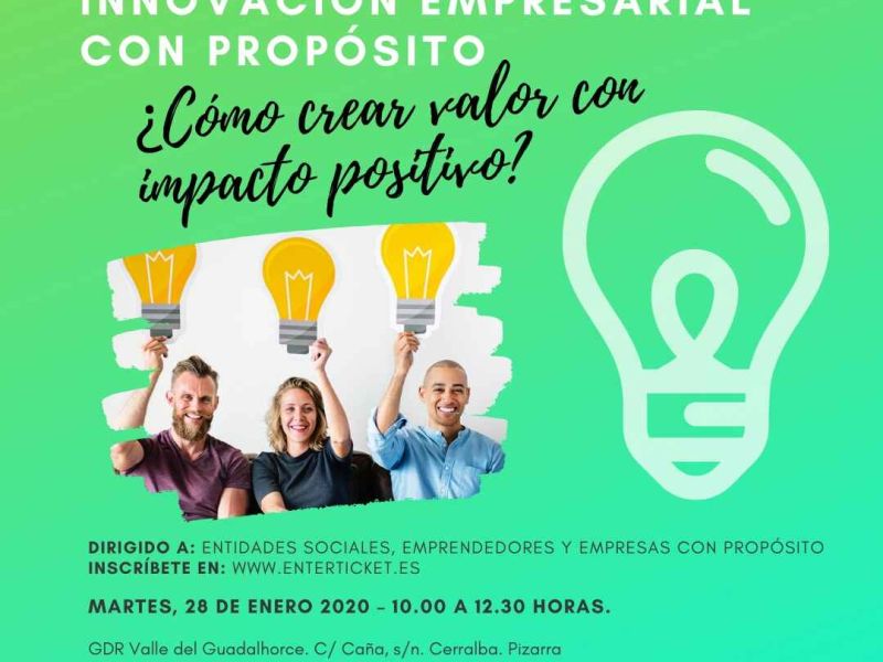 El GDR Valle del Guadalhorce acoge el proyecto “Innovación empresarial con propósito”