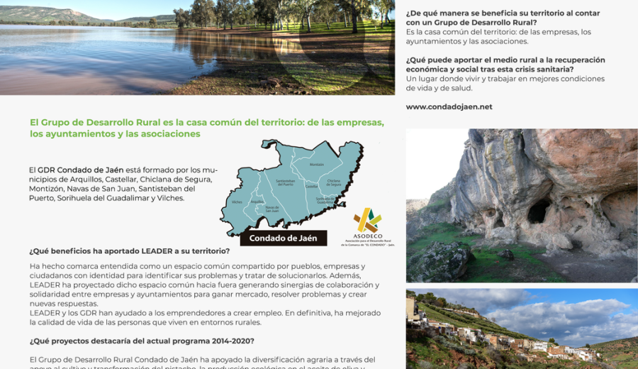 GDR Condado de Jaén: “El GDR es la casa común del territorio: de las empresas, los ayuntamientos y las asociaciones”