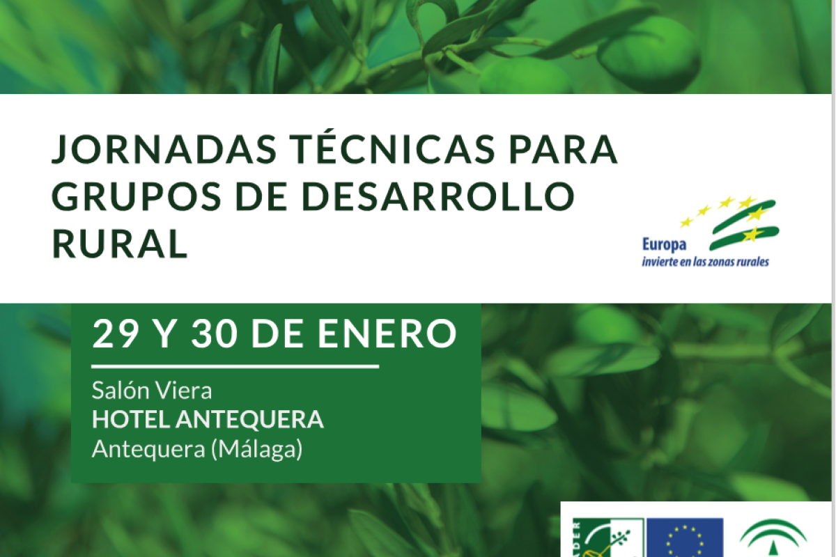 La Dirección General de Industrias, Innovación y Cadena Agroalimentaria organiza unas jornadas técnicas para los GDR de Andalucía