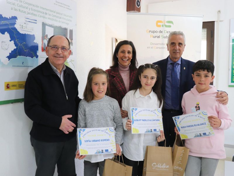 Entregados los premios del concurso escolar “Conoce el Camino Mozárabe de Santiago”