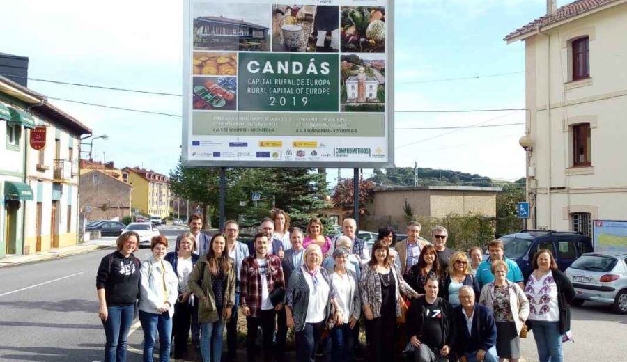 Candás, capital rural europea 2019: Reader ultima los actos del Parlamento Rural Europeo