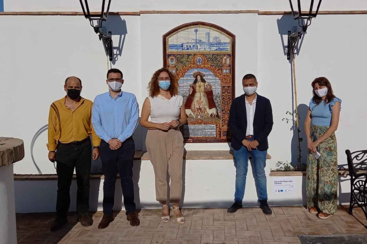 Bollullos de la Mitación inaugura un nuevo espacio urbano subvencionado por el programa LEADER de ADAD