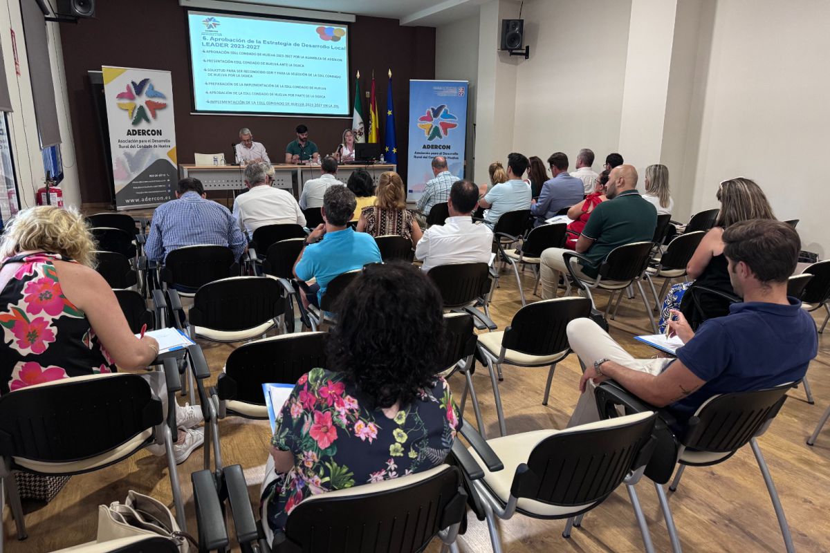 La Asamblea General de ADERCON aprueba la nueva Estrategia de Desarrollo Local Leader del Condado de Huelva