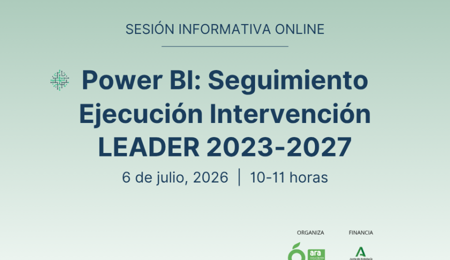 ARA organiza una sesión informativa sobre Inteligencia Artificial aplicada al análisis de datos en LEADER 2023-2027
