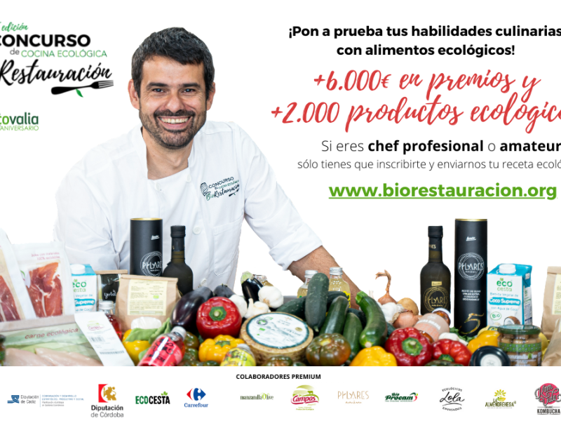 Ecovalia lanza la segunda edición del concurso de cocina ecológica BioRestauración