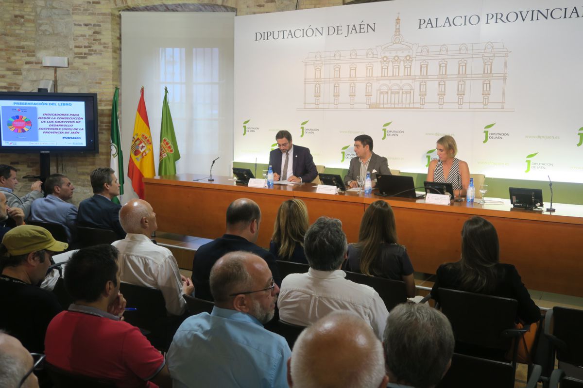 Diputación de Jaén y  la Fundación Estrategias presentan un libro con los indicadores para medir la consecución de los Objetivos de Desarrollo Sostenible a nivel provincial